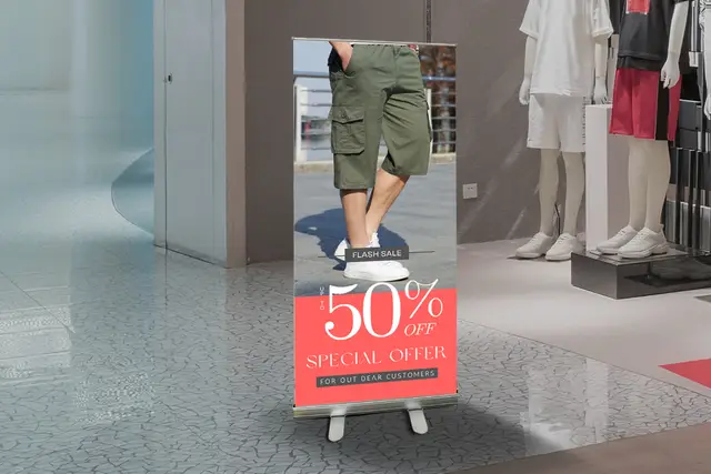 Standees – Roll-up & Cut-out standees for promotions